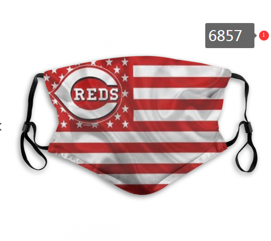 2020 MLB Cincinnati Reds #1 Dust mask with filter